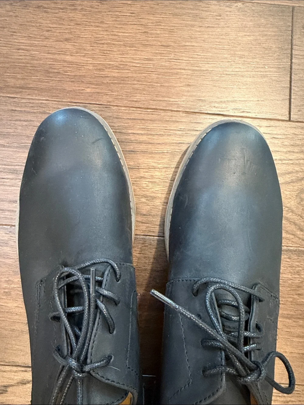 J75 Men's Classic Black Lace-Up Dress Shoes Size 12 - C27-140